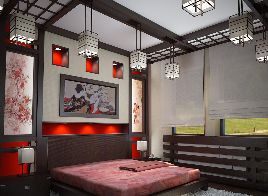 Комната в китайском стиле фото