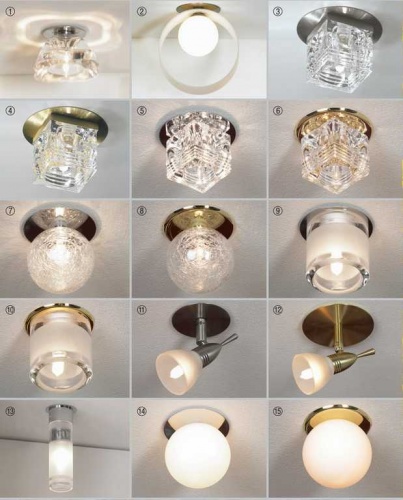 Как выбрать точечные светодиодные светильники для дома + фото