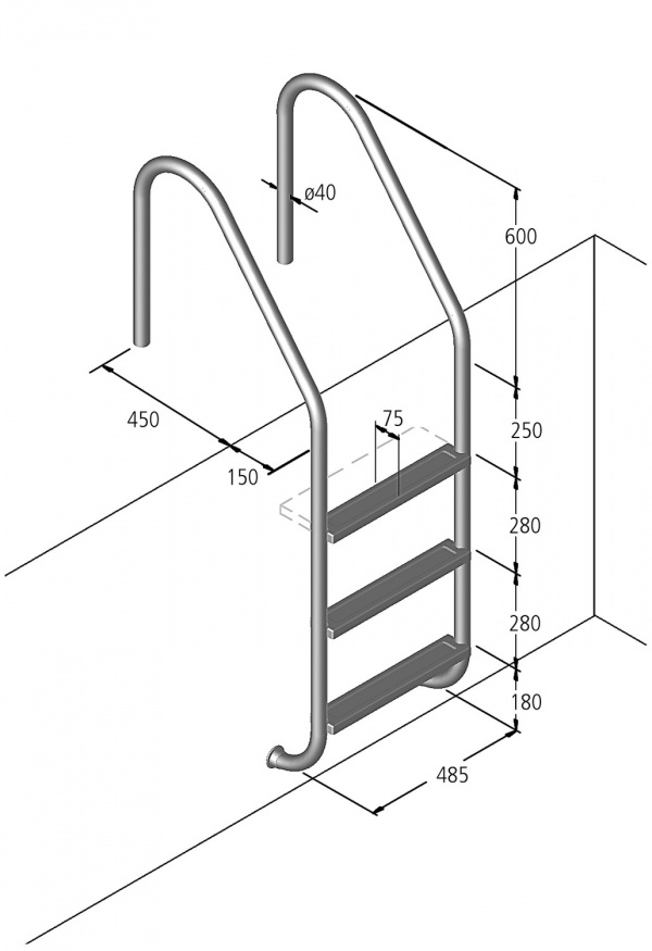 Лестница для бассейна из ПВХ труб: пошаговая инструкция по изготовлению