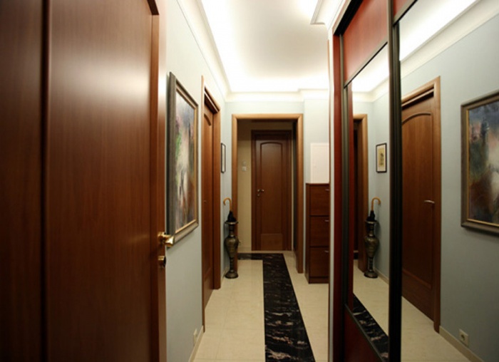 Дизайн коридора в пятиэтажке панельной