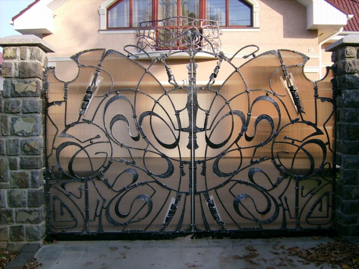 Красивые и стильные кованые ворота своими руками - SvoiVorota » SvoiVorota