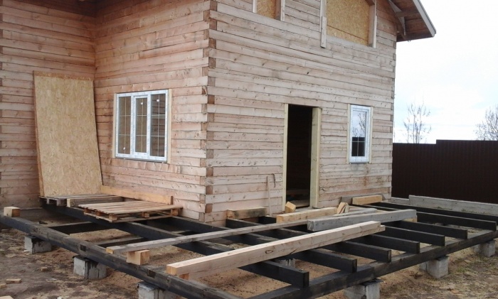 Temelj ispod verande do kuće - gradimo s minimalnim problemima!