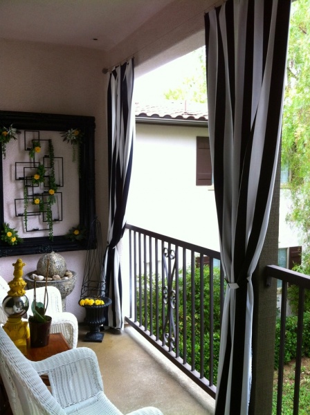 Шторы на балкон: 50+ фото в интерьере, современные идеи для окон на лоджии