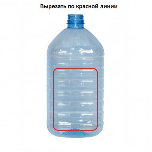Кормушка для птиц из пластиковой бутылки на 5 литров