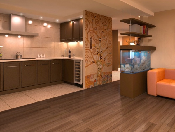 Дизайн интерьера кухни-гостиной – модные тренды 2023 года (идеи, фото)