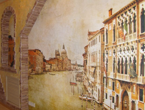 репродукции картин, фрески, настенная живопись в тосканском стиле
