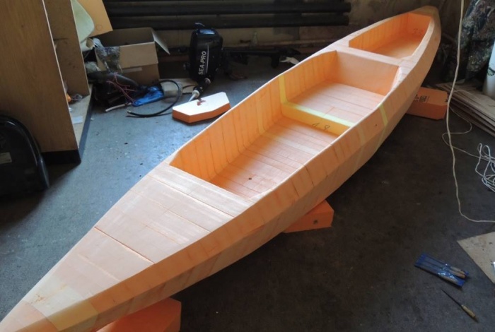 Описание и создание лодок из пенопласта