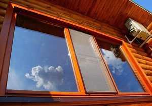 монтаж деревянного окна