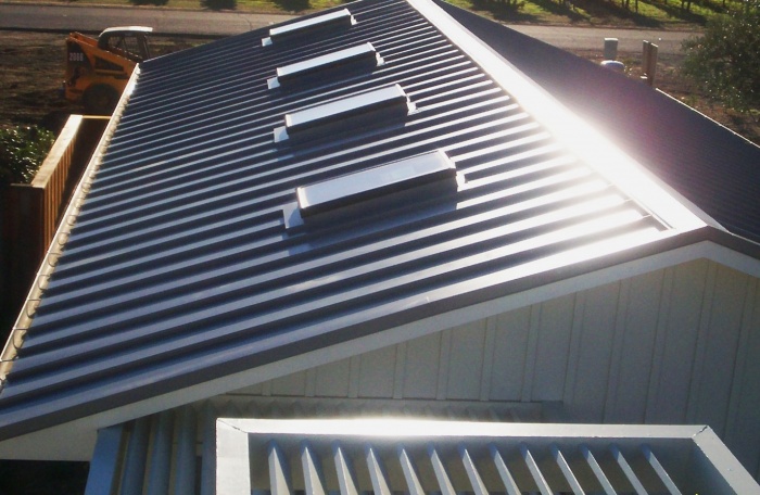 Технология покрытия крыши профнастилом