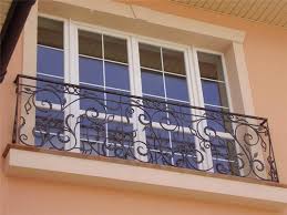 Французский кованый балкон 