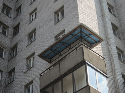 Гидроизоляция крыши балкона