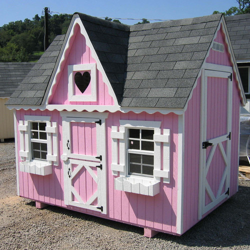 деревянный домик для девочки