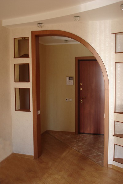 Арка из гипсокартона — пошаговая инструкция создания дверного проема своими руками (100 фото)