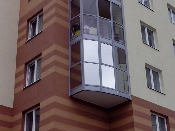 тонированный балкон