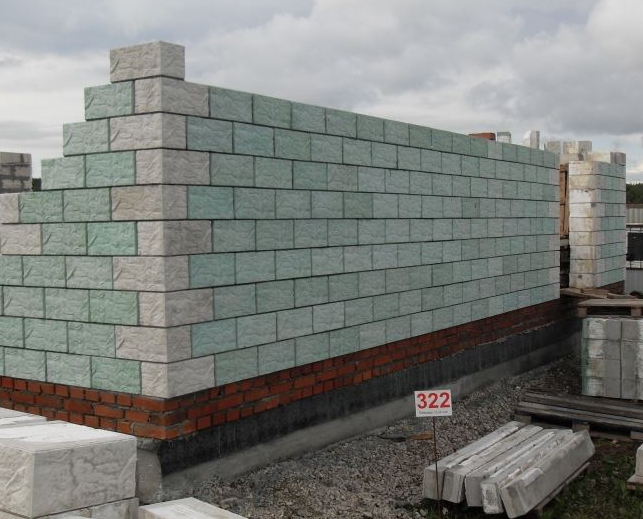 Стена гаража из керамзитобетона удаление наплывов бетона