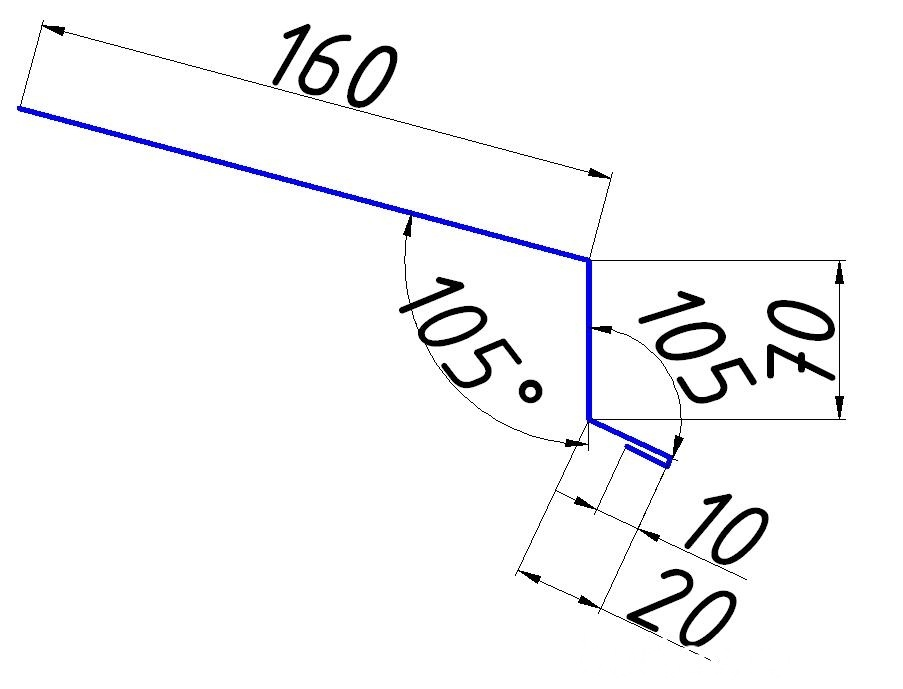 Угол наклона отлива. Планка капельник для мягкой кровли чертеж. Планка карнизная 100х65 чертеж. Капельник для мягкой кровли чертеж. Планка капельник чертеж.