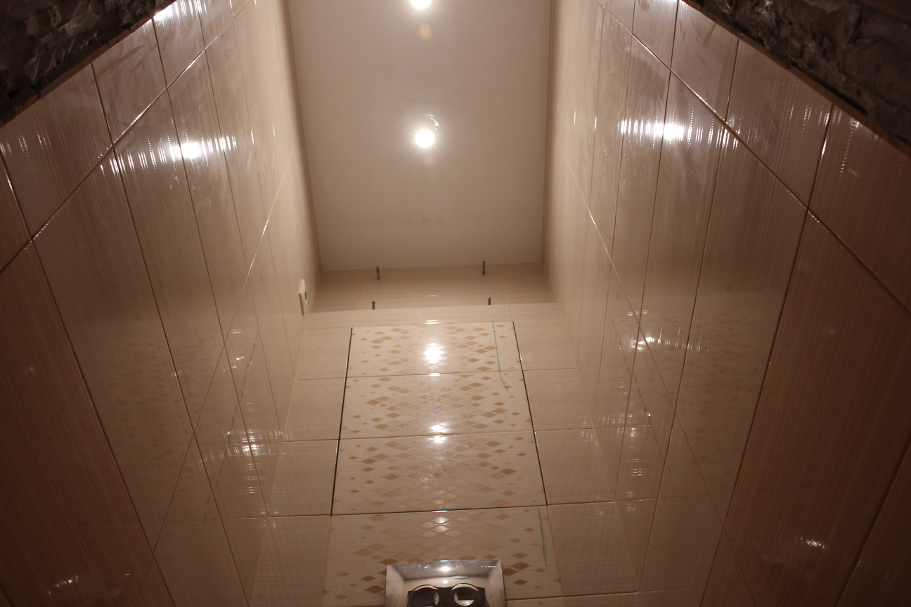 Натяжной Потолок В Туалете Фото