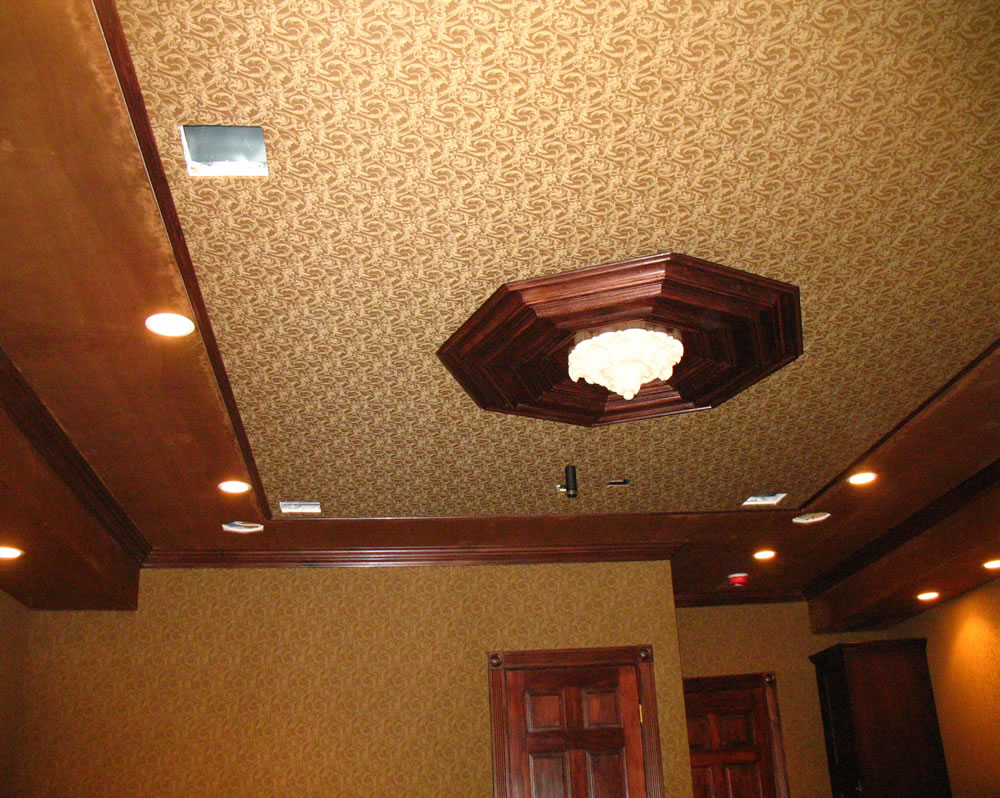 Натяжной потолок на тканевой основе