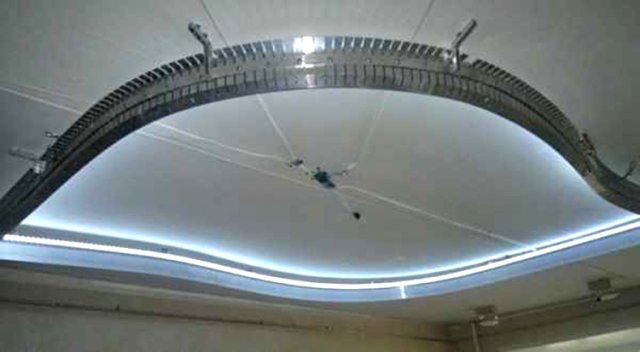 Двухуровневый натяжной потолок с подсветкой: виды и фото в интерьере