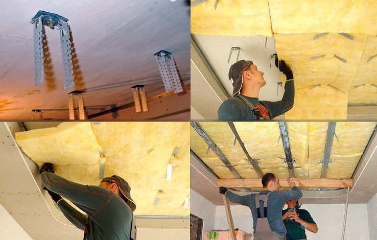 Шумоизоляция потолка в квартире под натяжной потолок: современные ...