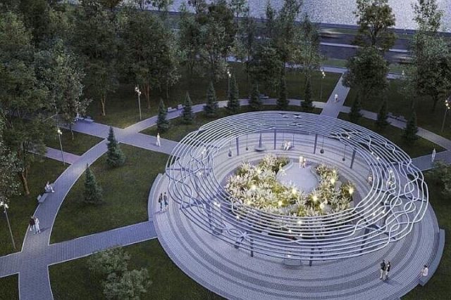 Заневский парк в Санкт Петербурге благоустроят в космический стиле в 2021 году
