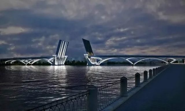 Новый разводной мост через Неву планируют воздвигнуть в Санкт-Петербурге