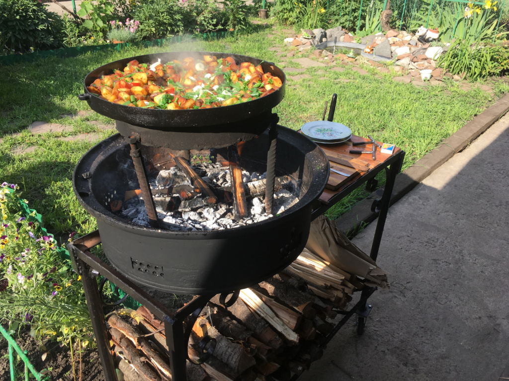 Мангальная зона на даче своими руками: фото, проекты, оформление, создание