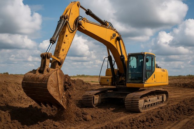 Аренда гусеничных экскаваторов: преимущества и условия