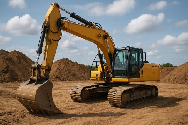 Аренда гусеничных экскаваторов: преимущества и условия
