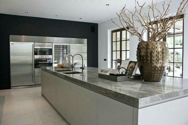 Акриловые столешницы в современных интерьерах