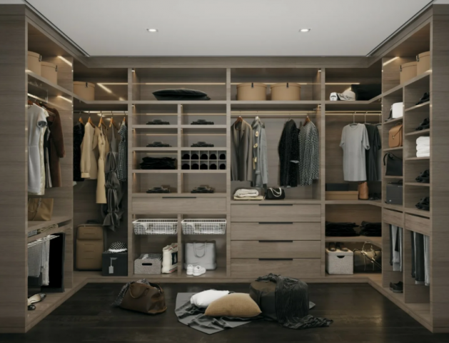 Оптимальная форма гардеробной: как выбрать конфигурацию хранения для любой квартиры