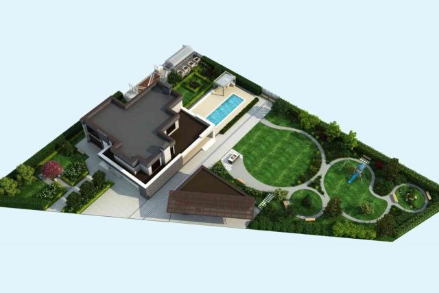 Расположение дома на участке: правила и инструкция по созданию проекта